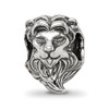 Lex & Lu Sterling Silver Reflections Lion Bead - Lex & Lu