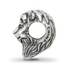 Lex & Lu Sterling Silver Reflections Lion Bead - 2 - Lex & Lu