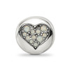 Lex & Lu Sterling Silver Reflections Crystals June-Clarity Bead - 3 - Lex & Lu