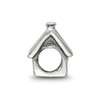 Lex & Lu Sterling Silver Reflections House Bead - 2 - Lex & Lu