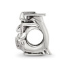 Lex & Lu Sterling Silver Reflections Graduation Owl Bead - 2 - Lex & Lu