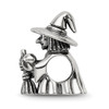 Lex & Lu Sterling Silver Reflections Witch Bead - 2 - Lex & Lu