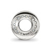 Lex & Lu Sterling Silver Reflections Crystals Congratulations Bead - 2 - Lex & Lu