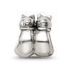 Lex & Lu Sterling Silver Reflections Twin Cats Bead - 3 - Lex & Lu