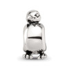 Lex & Lu Sterling Silver Reflections Bird in Egg Bead - 3 - Lex & Lu