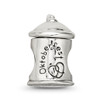 Lex & Lu Sterling Silver Reflections Octoberfest Beer Stein Bead - 3 - Lex & Lu