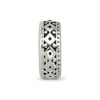 Lex & Lu Sterling Silver Reflections Antiqued Bali Gripper Bead LAL6198 - 5 - Lex & Lu