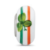 Lex & Lu Sterling Silver Reflections Hand Painted The Irish Fenton Glass Bead - 3 - Lex & Lu