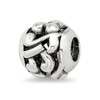Lex & Lu Sterling Silver Reflections Musical Notes Bead - 5 - Lex & Lu