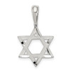 Lex & Lu Sterling Silver Star of David Charm LAL22367 - Lex & Lu