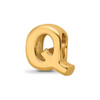 Lex & Lu G/P Sterling Silver Reflections Letter Q Bead - Lex & Lu