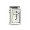 Lex & Lu Sterling Silver Reflections Bible Bead - 6 - Lex & Lu