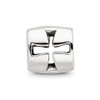 Lex & Lu Sterling Silver Reflections Maltese Cross Bead - 3 - Lex & Lu