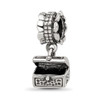 Lex & Lu Sterling Silver Reflections Treasure Chest Dangle Bead - Lex & Lu