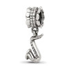 Lex & Lu Sterling Silver Reflections Saxophone Dangle Bead - Lex & Lu