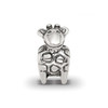 Lex & Lu Sterling Silver Reflections Small Giraffe Bead - 3 - Lex & Lu