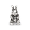 Lex & Lu Sterling Silver Reflections Small Bunny Bead - 3 - Lex & Lu