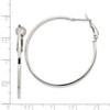 Lex & Lu Sterling Silver w/Rhodium Hinged Earrings LAL22417 - 4 - Lex & Lu