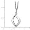 Lex & Lu Sterling Silver White Ice Diamond Necklace LAL13477 - 3 - Lex & Lu