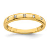 Lex & Lu 14k Yellow Gold Diamond Ring LAL13898 Size 7 - Lex & Lu