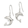 Lex & Lu Sterling Silver Dolphin Earrings LAL22560 - 2 - Lex & Lu
