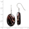 Lex & Lu Sterling Silver Carnelian Earrings LAL22961 - 4 - Lex & Lu