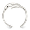 Lex & Lu Sterling Silver Dolphin Toe Ring LAL22987 - 2 - Lex & Lu