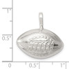 Lex & Lu Sterling Silver Football Charm LAL23149 - 3 - Lex & Lu