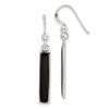 Lex & Lu Sterling Silver Onyx Earrings LAL23244 - Lex & Lu