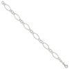 Lex & Lu Sterling Silver Fancy Bracelet 7.5'' LAL23259 - 2 - Lex & Lu