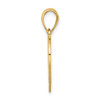 Lex & Lu 14k Yellow Gold I Heart You in Sweetheart Heart Frame Charm - 2 - Lex & Lu