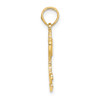 Lex & Lu 14k Yellow Gold #1 Aunt Charm LALC3008 - 2 - Lex & Lu