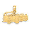 Lex & Lu 14k Yellow Gold Fire Truck Charm LALC3103 - Lex & Lu