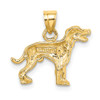 Lex & Lu 14k Yellow Gold Dalmatian Dog Charm - 4 - Lex & Lu