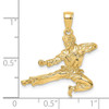 Lex & Lu 14k Yellow Gold 3D Karate Man Charm LALC3567 - 3 - Lex & Lu