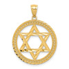 Lex & Lu 14k Yellow Gold Star of David Pendant - Lex & Lu