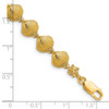 Lex & Lu 14k Yellow Gold Scallop Shell Bracelet LALFB1639-7 - 3 - Lex & Lu