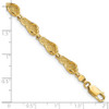 Lex & Lu 14k Yellow Gold Flip Flop Bracelet LALFB1743-7 - 3 - Lex & Lu