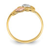 Lex & Lu 14k Tri-Color Gold Flower Ring Size 6 - 2 - Lex & Lu