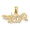 Lex & Lu 14k Yellow Gold Grandma's Girl Charm LALK2700 - 4 - Lex & Lu