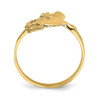 Lex & Lu 14k Yellow Gold Lizard Ring Size 7 - 2 - Lex & Lu
