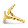 Lex & Lu 14k Yellow Gold Double Whale Tails Ring Size 7 - 4 - Lex & Lu