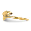 Lex & Lu 14k Yellow Gold Single Dolphin Ring Size 6 - 3 - Lex & Lu