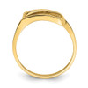 Lex & Lu 14k Yellow Gold Swirl Ring Size 7 - 2 - Lex & Lu