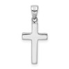 Lex & Lu 14k White Gold Cross Pendant LALK6407 - 3 - Lex & Lu