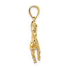 Lex & Lu 14k Yellow Gold 3D horse Charm LALK6546 - 2 - Lex & Lu