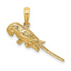 Lex & Lu 14k Yellow Gold 3D Parrot Charm LALK6602 - 4 - Lex & Lu