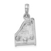 Lex & Lu 14k White Gold 3D Moveable GRAND PIANO Charm - 4 - Lex & Lu