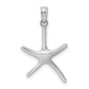 Lex & Lu 14k White Gold Dancing Starfish w/Bail Charm - Lex & Lu