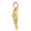 Lex & Lu 14k Yellow Gold Dolphins Pendant LALK7717 - 2 - Lex & Lu